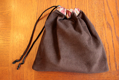 How to Sew a Drawstring Bag in Minutes