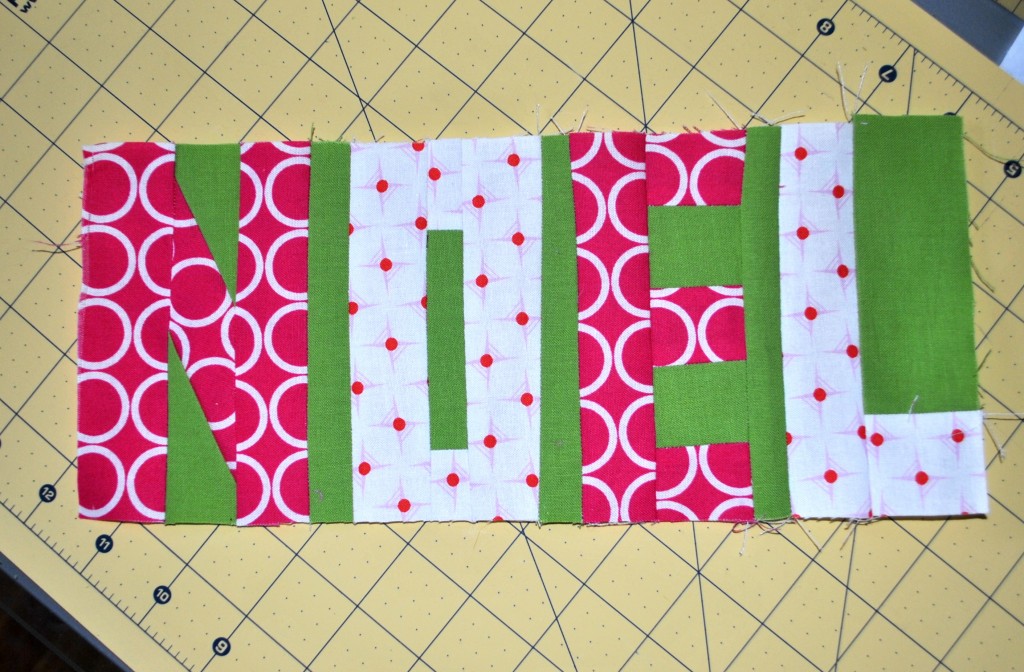 Noel Paper Pieced Block