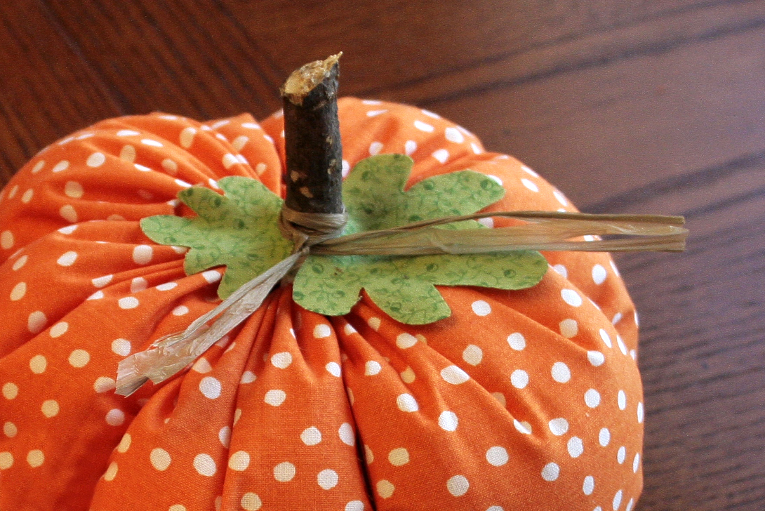 How To Sew Easy Fabric Pumpkins at Michael Halcomb blog