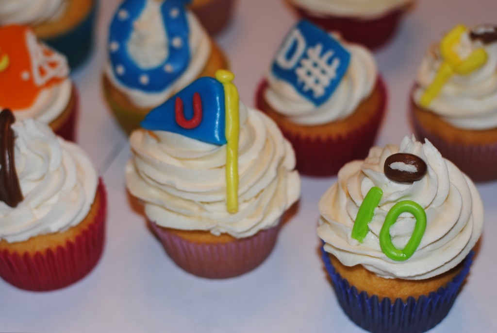 Superbowl Cupcakes