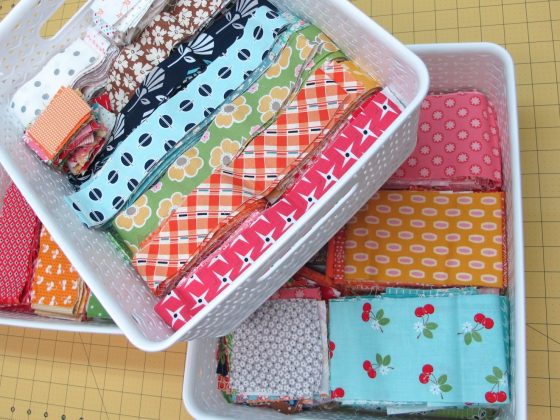 How to Sort and Organize Fabric Scraps