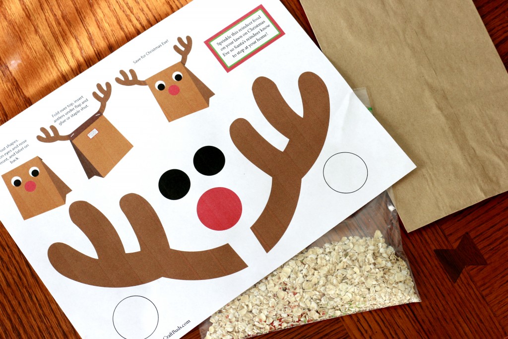 reindeer food kids craft