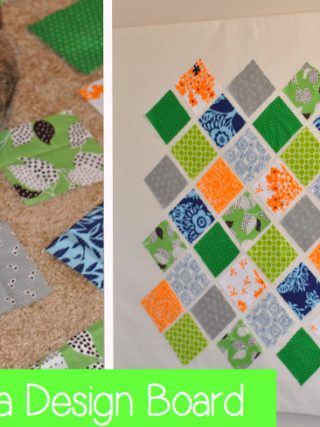 How to make a design board for quilting