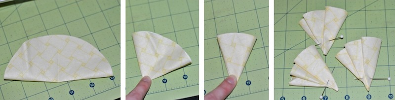 Folding Fabric Petals