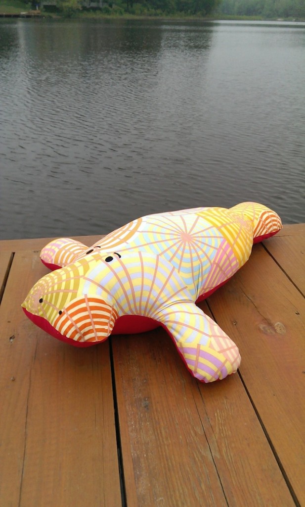 Hugh Manatee Sewing Pattern