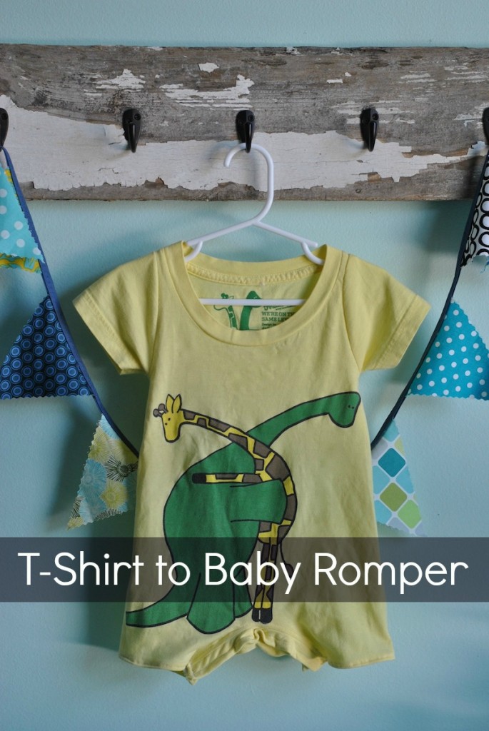 Women's T-shirt to Baby Romper