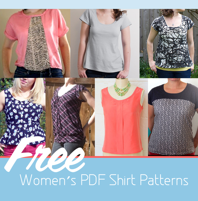 32+ t shirt sewing pattern pdf free - AbaighVara