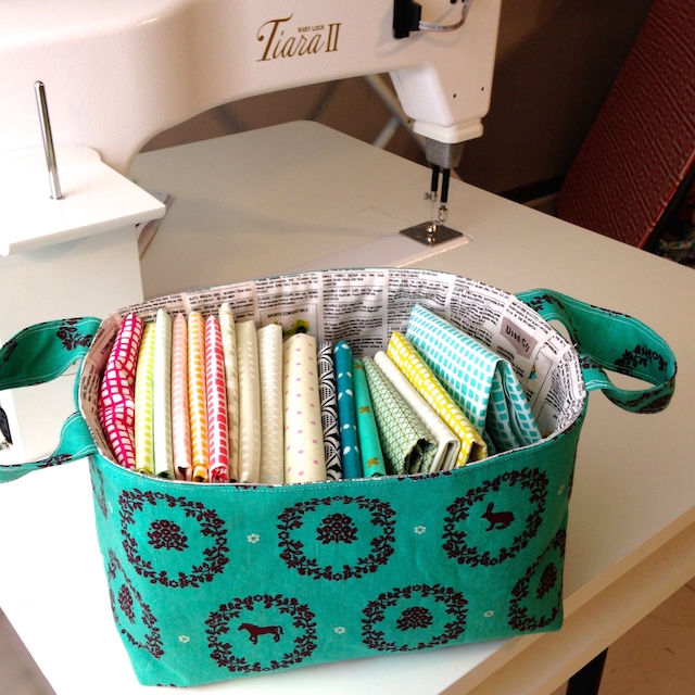 Hour Basket: 1 Hour Sewing Patterns