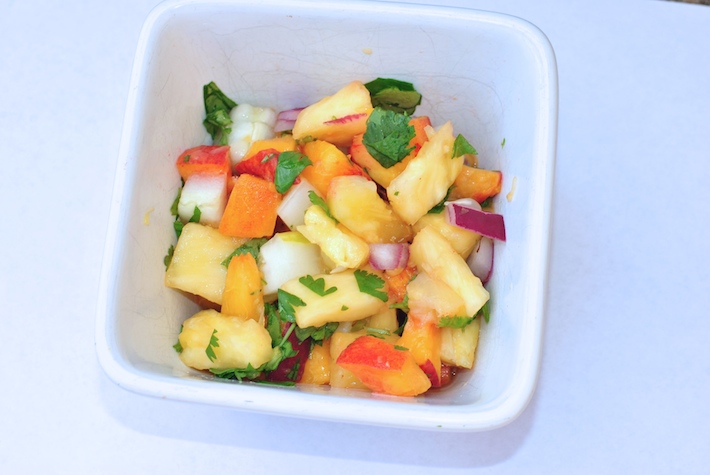 Peach Pineapple Salsa