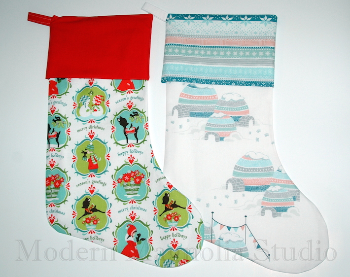 Holly Jolly Stockings by Modern Magnolia