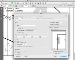 How to Print and Use PDF Sewing Patterns - Craftbuds