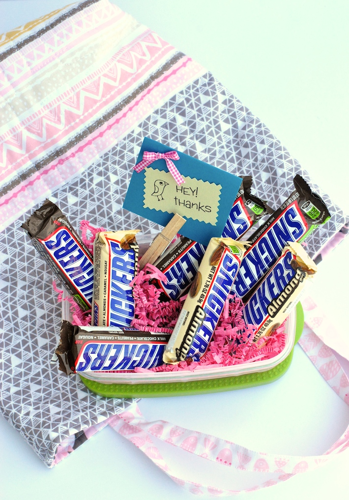 Snickers Teacher Appreciation Gift Basket | Craft Buds