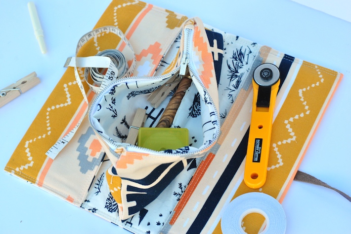 Pattern Review: The Man Clutch from "On the Go Bags"