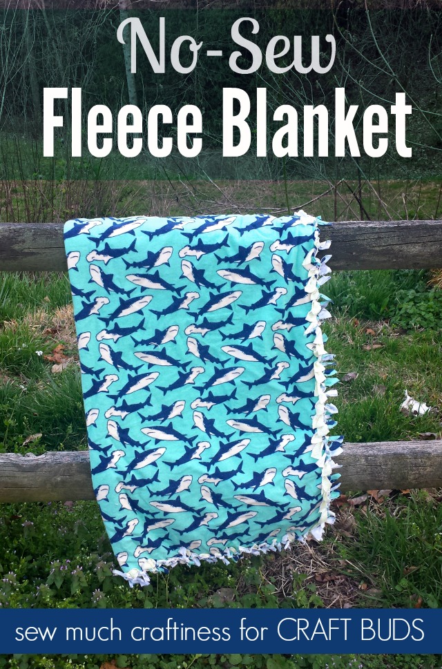 No Sew Fleece Blanket Craft Buds