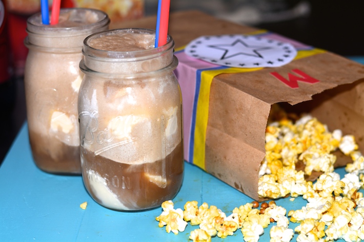 DIY Popcorn Bags and Dr Pepper Floats