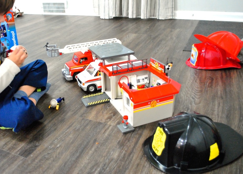 PLAYMOBIL Take Along Fire Station 