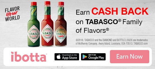 Tabasco ibotta offer