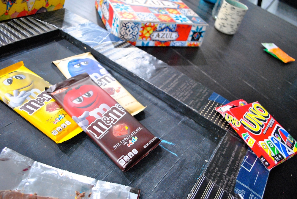 Host a delicious game night with M&Ms chocolate bars 
