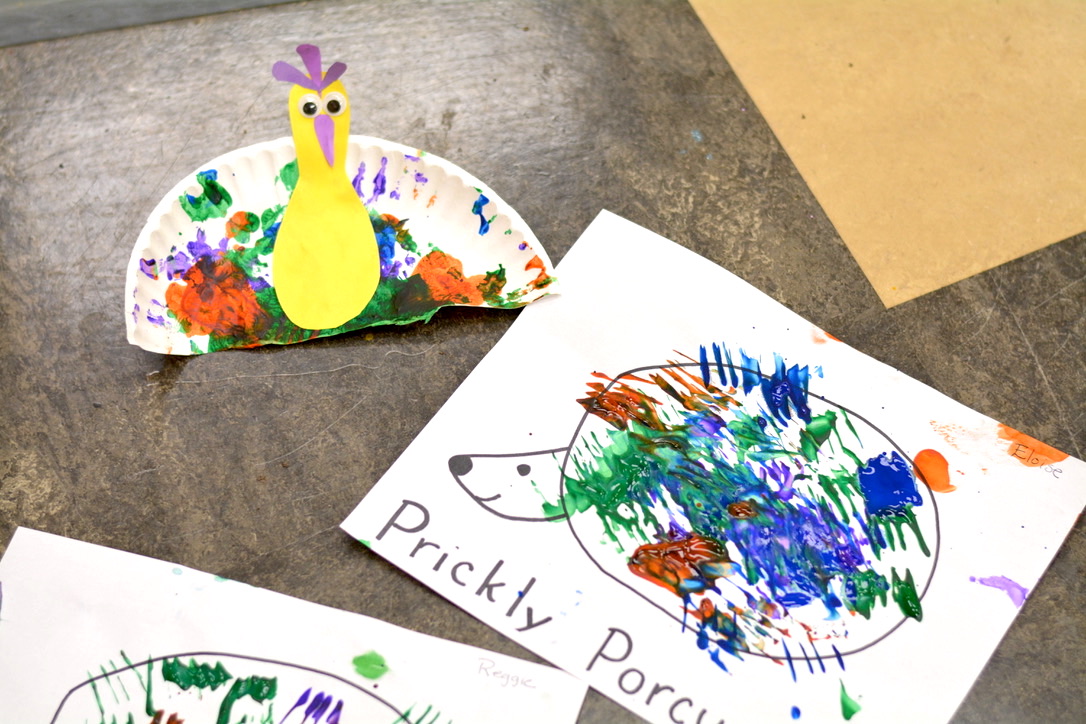 preschool crafts letter P