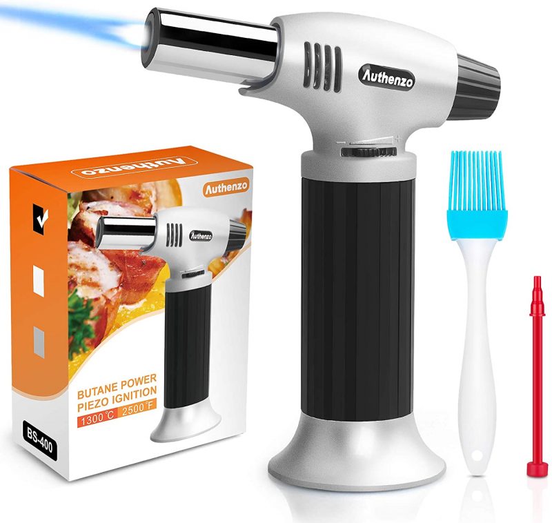 Authenzo Kitchen Butane Torch Lighter