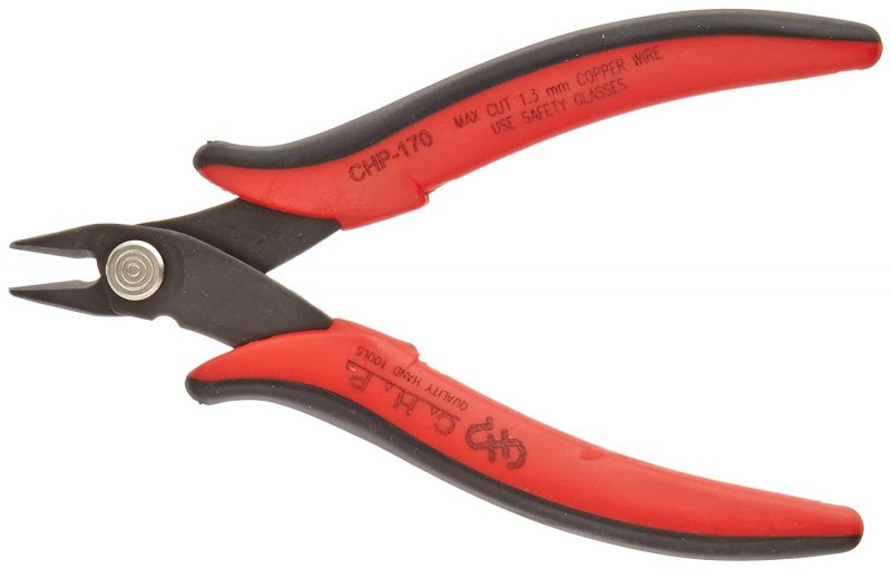 Diagonal Wire Cutters Straight Jaw Micro Beading Pliers Wire Nipper Repair 5 in 