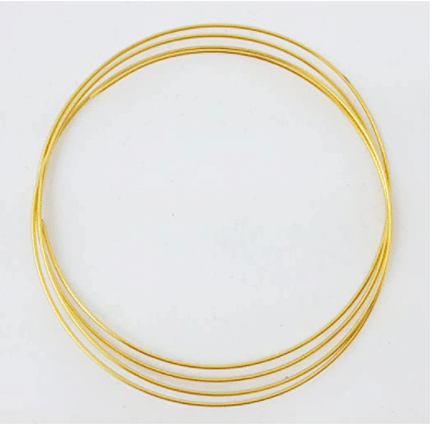 14k Yellow Gold Solder Wire, 22 Gauge, 3 or 6 Inch Piece, X-easy