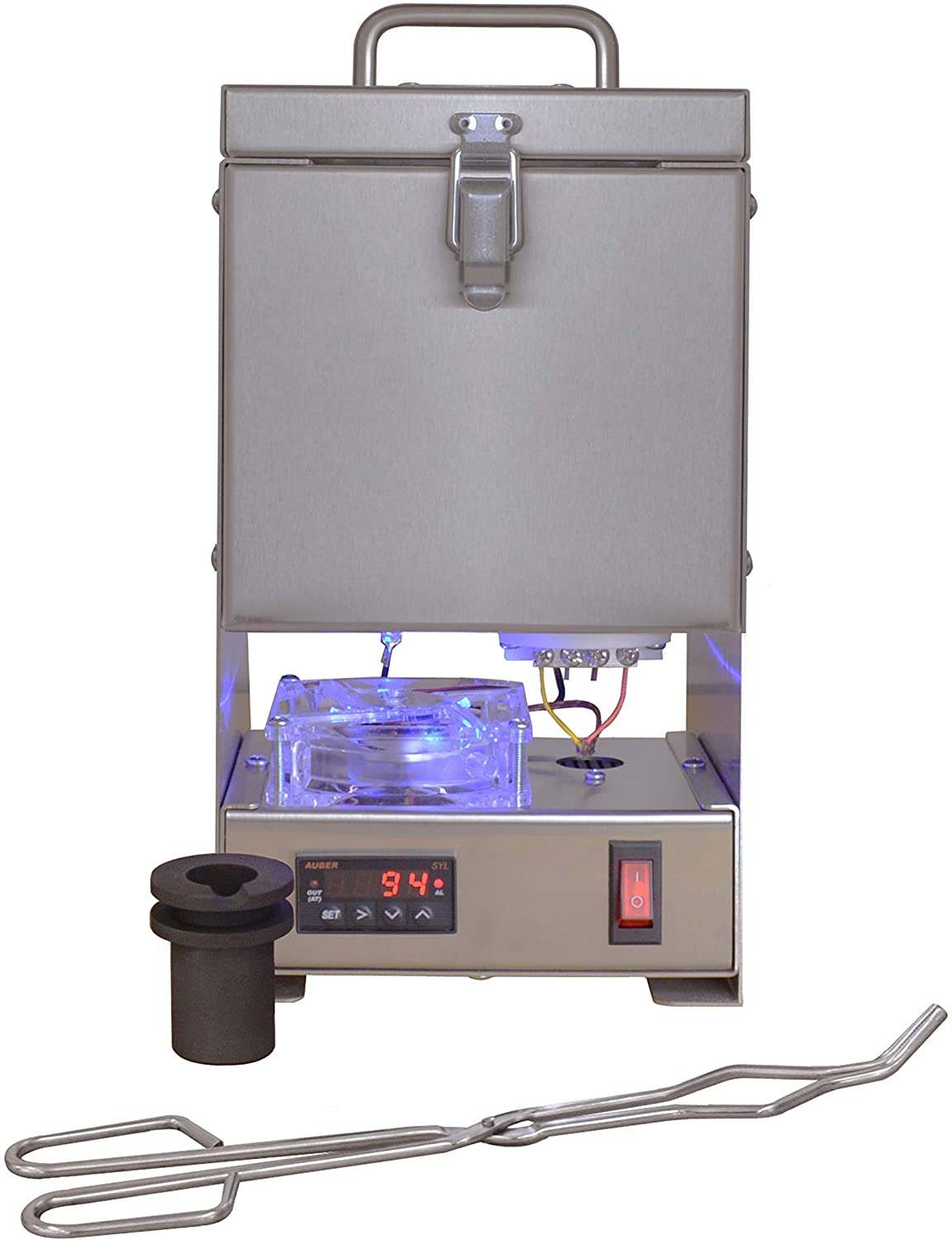 thumbnail interactive-video image 1 of TableTop Furnace Company 30 Oz Gold Quickmelt Pro Electric Furnace – 2200°F For Silver, Copper 1 of 4