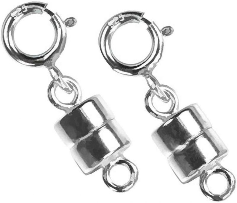 uGems 2 Sterling Silver Converters Magnetic Clasps