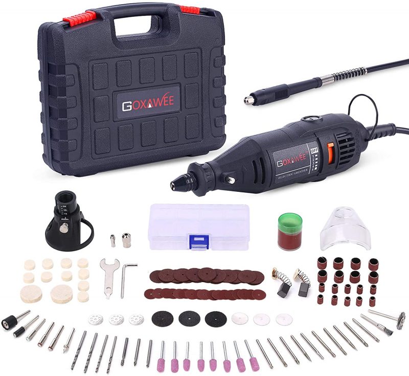 GOXAWEE MultiPro 140 pieces Rotary Tool Kit