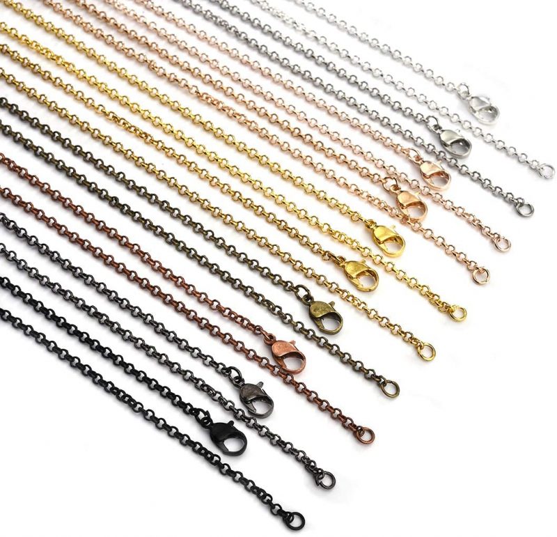 10x 20 inch 925 Sterling Silver Plated Snake Chain Necklace 1mm Bulk Wholesale  