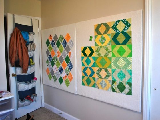 How to make a design board for quilting