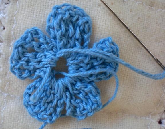 Easy Flower crochet 12