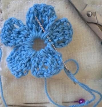 Easy Flower crochet 15