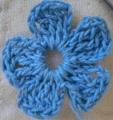 Easy Flower crochet 17