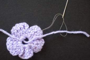 Easy Flower crochet 22