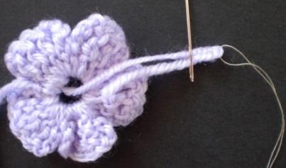Easy Flower crochet 23