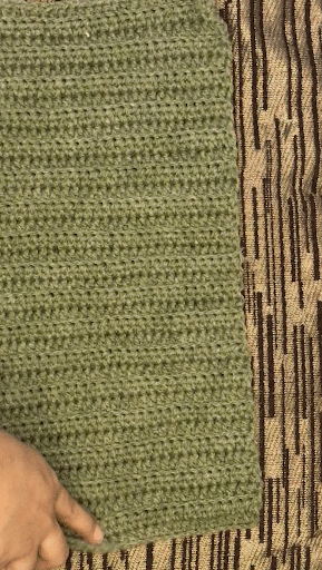 How to crochet a basic beanie hat step 4