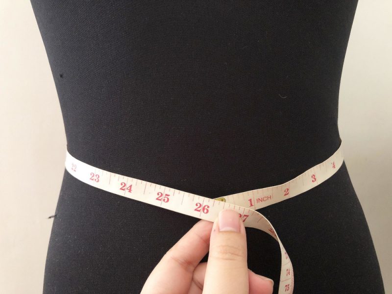Measure your waist where you want the waist beads to sit
