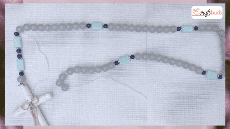 How to make a Rosary with String and Beads Step 11