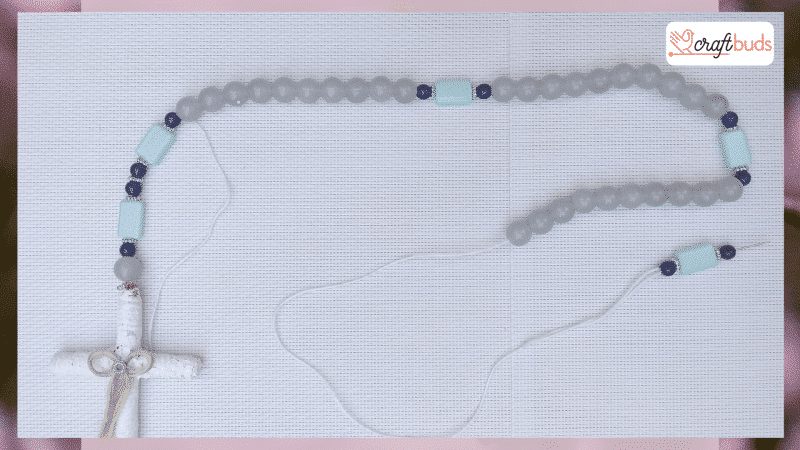 How to make a Rosary with String and Beads Step 8