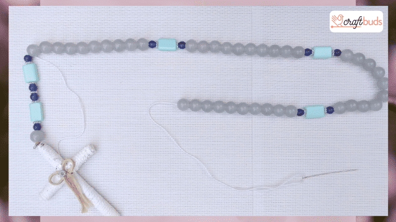 How to make a Rosary with String and Beads Step 9