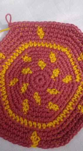Crochet bucket hat round 15-18