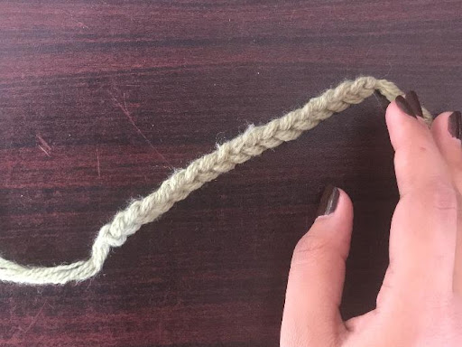 How to tie off crochet chain 3
