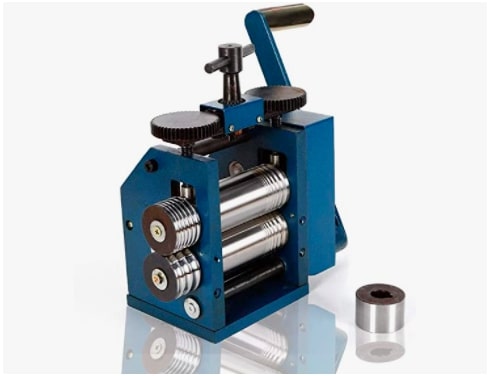 Jewelry Rolling Mill Machine 3 inch 75mm Manual Combination Rolling Mill Gear Ratio 1-6 (1)