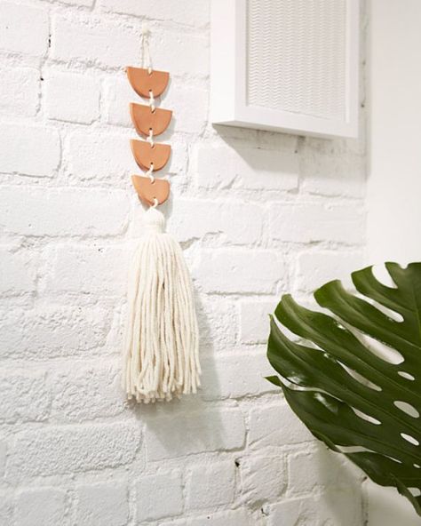 Air-Dry Clay Home Hanging Decor