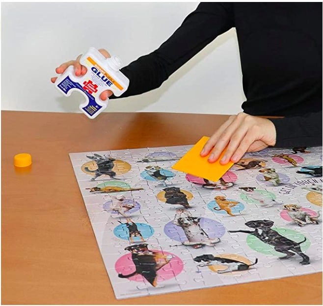 How to Use Your Smart Puzzle Glue Sheets 