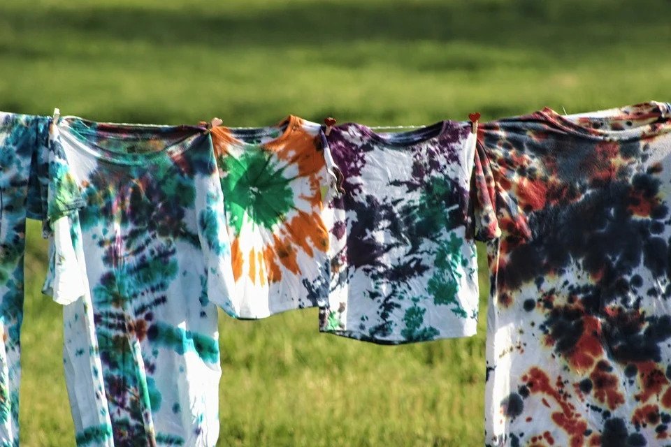 Washing Tie Dye for the First Time 