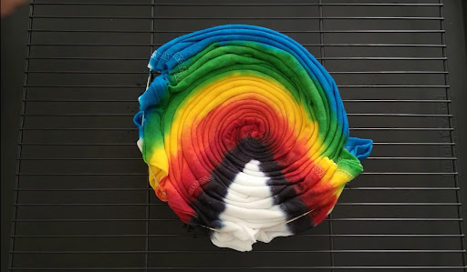 Tie dye Rainbow Pattern
