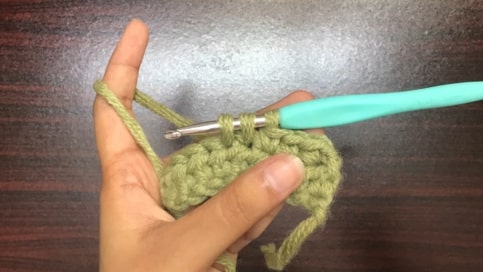 Single Crochet Three Together 3