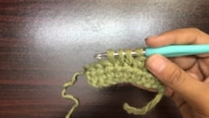 Single Crochet Three Together 5